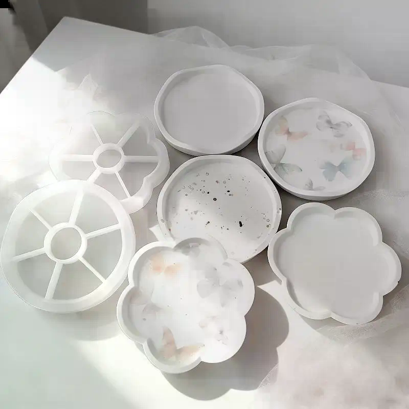 Çiçek/Yuvarlak Şekilli Tepsi S - Resin Craft Ideas incelemesi ve fiyatı